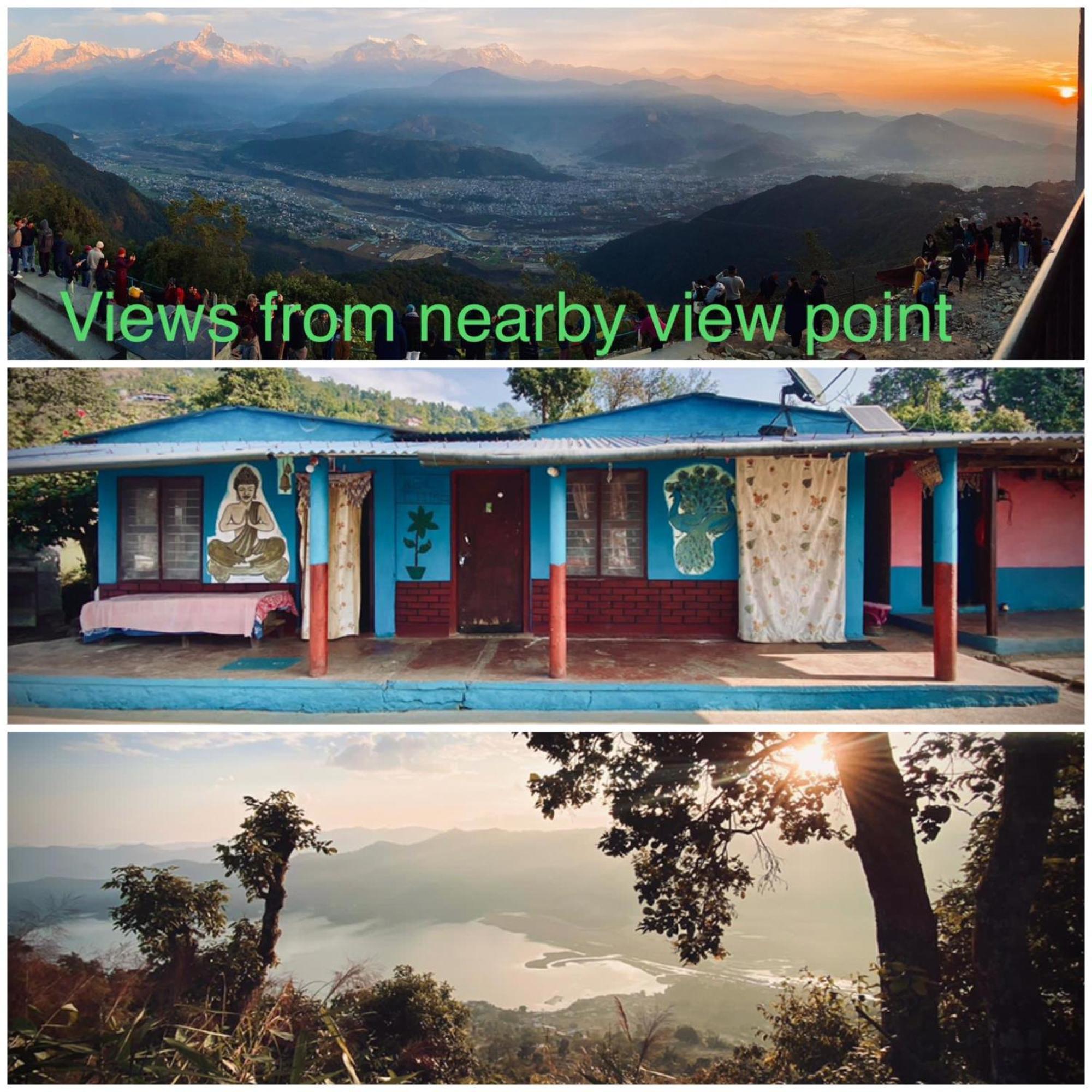 Hom'S Homestay & Farmstay Sarangkot Pokhara Exterior foto